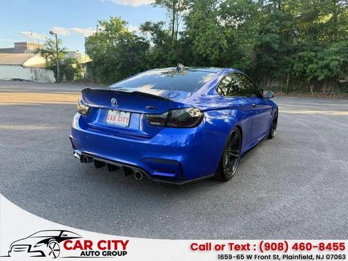 Blue 2015 BMW M4 Base