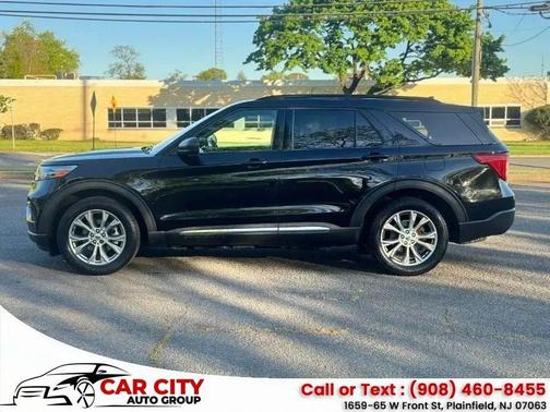 Agate Black Metallic 2021 Ford Explorer XLT
