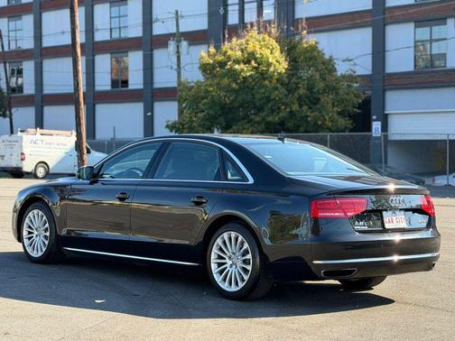 Black 2013 Audi A8 L 4.0T
