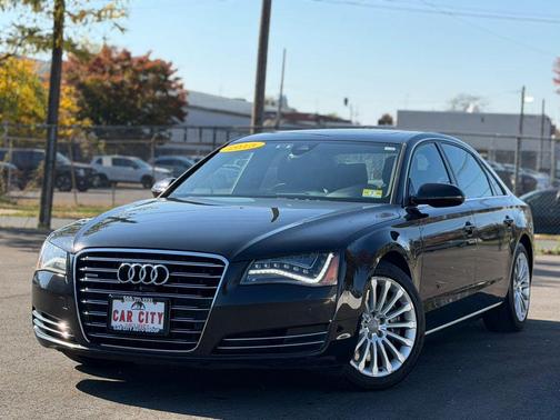 Black 2013 Audi A8 L 4.0T