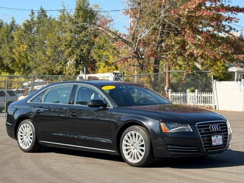 Black 2013 Audi A8 L 4.0T