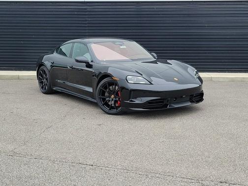 Black 2026 Porsche Taycan GTS
