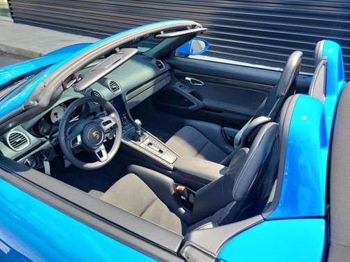 Shark Blue 2025 Porsche 718 Boxster GTS 4.0