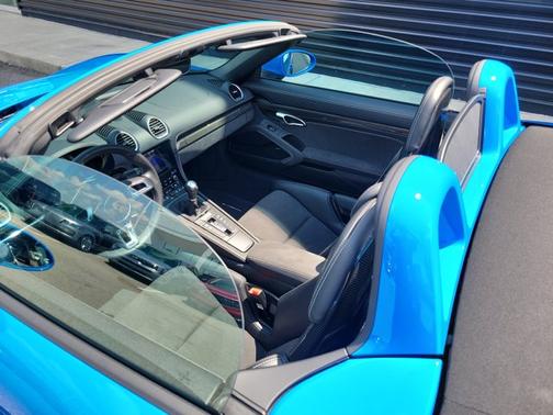 Shark Blue 2025 Porsche 718 Boxster GTS 4.0