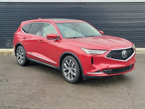 Performance Red Pearl 2022 Acura MDX w/Technology Package