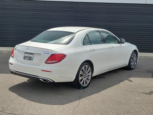 Polar White 2018 Mercedes-Benz E-Class E 400 4MATIC