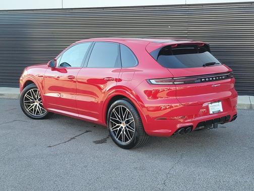 Carmine Red 2025 Porsche Cayenne E-Hybrid
