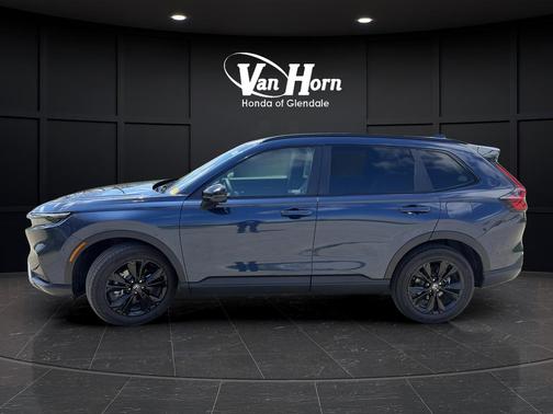Blue Metallic 2026 Honda CR-V Hybrid Sport Touring AWD