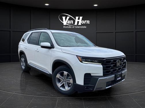 Platinum White Pearl 2026 Honda Pilot EX-L