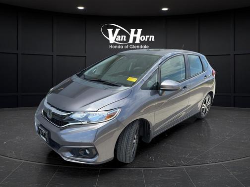 Modern Steel Metallic 2019 Honda Fit EX