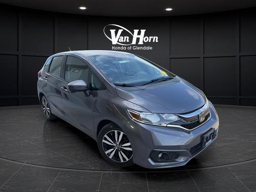 Modern Steel Metallic 2019 Honda Fit EX