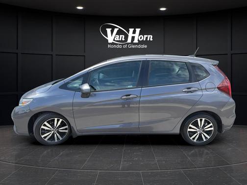 Modern Steel Metallic 2019 Honda Fit EX