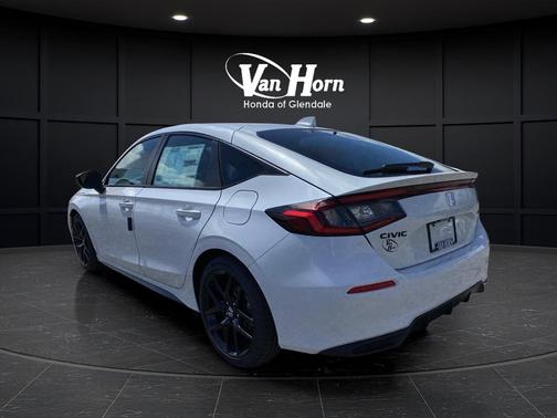 Platinum White Pearl 2026 Honda Civic Sport