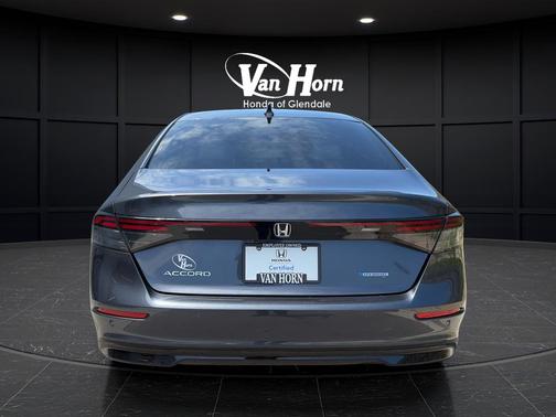 Platinum White Pearl 2023 Honda Accord Hybrid EX-L