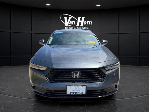 Platinum White Pearl 2023 Honda Accord Hybrid EX-L