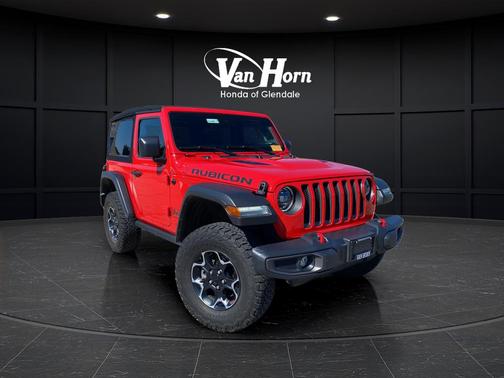 Firecracker Red Clearcoat 2023 Jeep Wrangler Rubicon