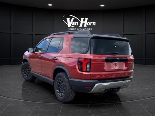 Radiant Red Metallic II 2026 Honda Passport AWD TrailSport