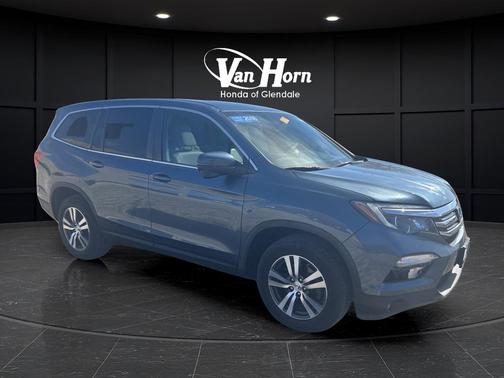 Blue 2018 Honda Pilot EX-L