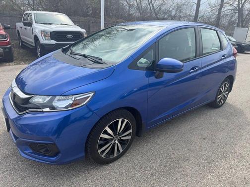 Aegean Blue Metallic 2020 Honda Fit EX