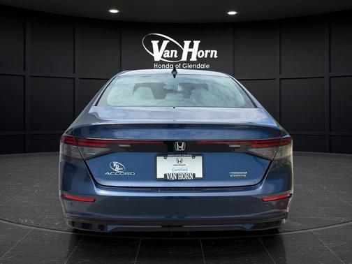 Canyon River Blue Metallic 2024 Honda Accord Hybrid Touring