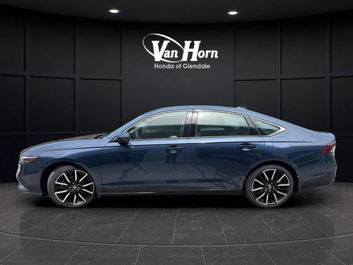 Canyon River Blue Metallic 2024 Honda Accord Hybrid Touring