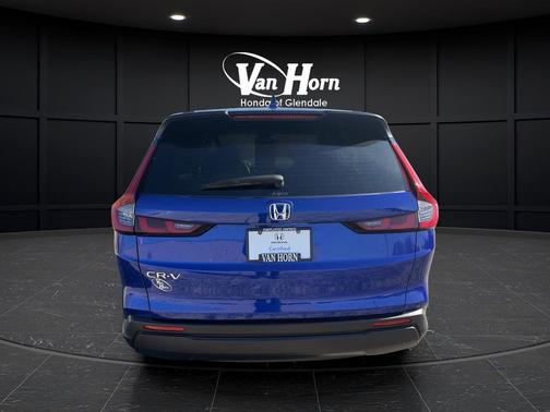 Blue 2024 Honda CR-V LX AWD
