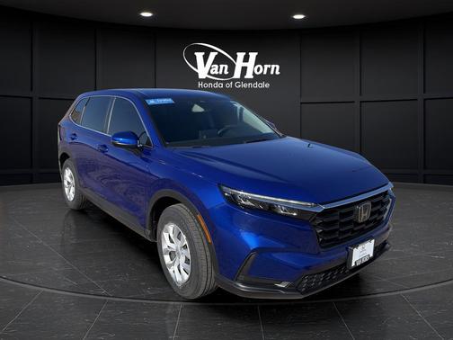 Blue 2024 Honda CR-V LX AWD