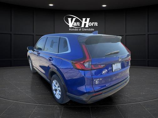 Blue 2024 Honda CR-V LX AWD