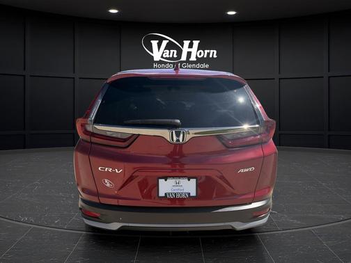 Radiant Red Metallic 2022 Honda CR-V AWD EX