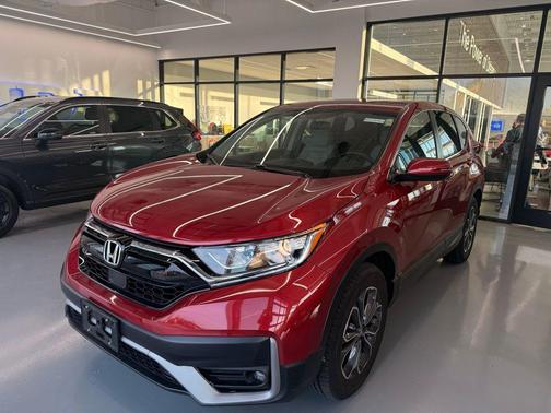 Radiant Red Metallic 2022 Honda CR-V AWD EX