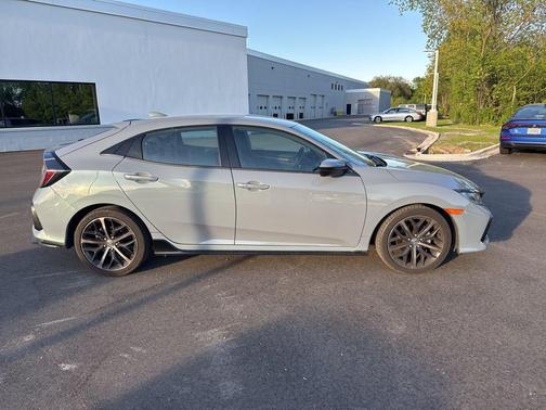 Gray 2021 Honda Civic Sport