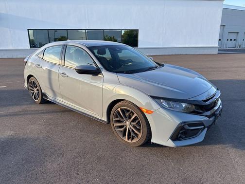 Gray 2021 Honda Civic Sport