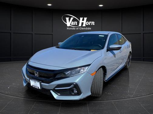 Gray 2021 Honda Civic Sport