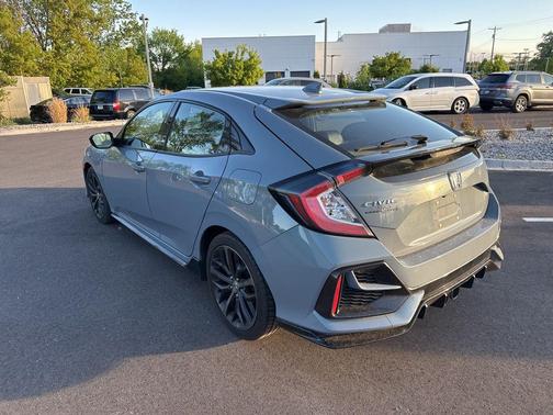 Gray 2021 Honda Civic Sport