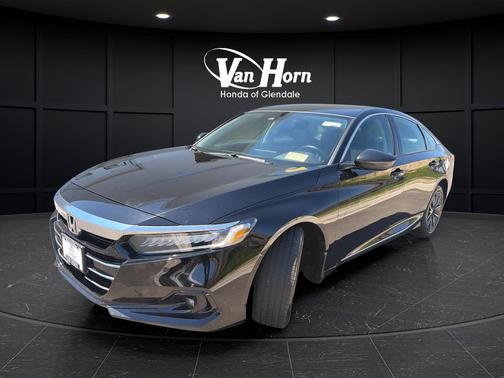 Crystal Black Pearl 2022 Honda Accord EX-L 1.5T
