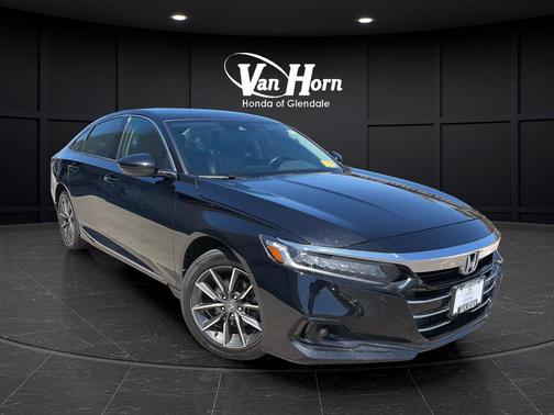Crystal Black Pearl 2022 Honda Accord EX-L 1.5T