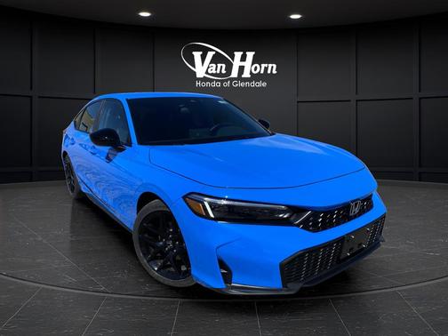 Boost Blue Pearl 2026 Honda Civic Sport