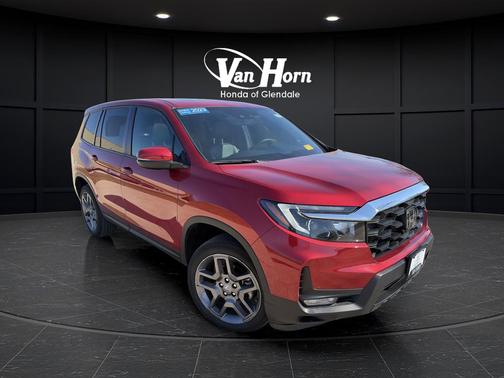 Radiant Red Metallic II 2023 Honda Passport AWD EX-L