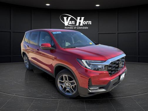 Radiant Red Metallic II 2023 Honda Passport AWD EX-L