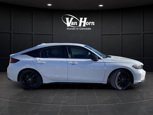 Platinum White 2026 Honda Civic Sport
