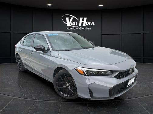 Urban Gray 2026 Honda Civic Hybrid Sport