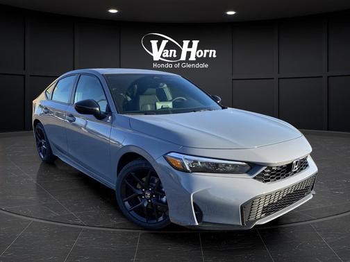 Urban Gray 2026 Honda Civic Hybrid Sport
