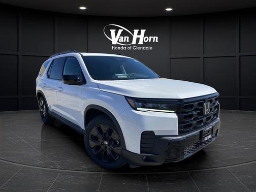 Platinum White Pearl 2026 Honda Pilot Black Edition