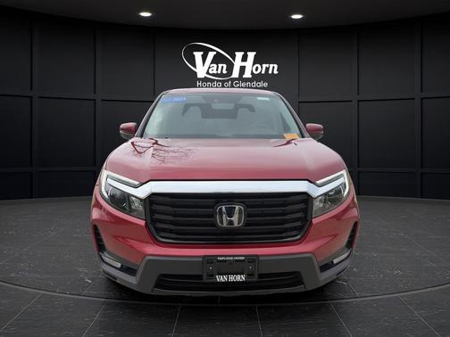 Radiant Red Metallic II 2023 Honda Ridgeline RTL-E