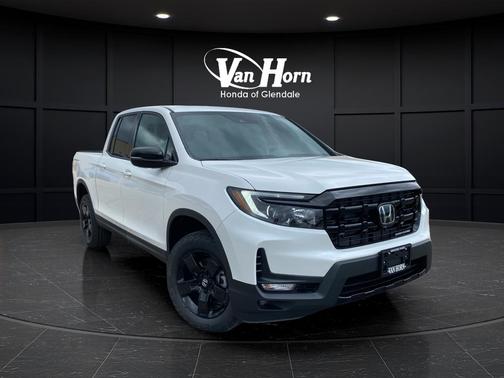 Platinum White Pearl 2026 Honda Ridgeline Black