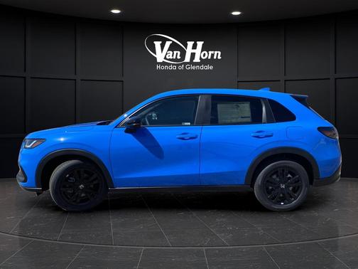 Boost Blue Pearl 2026 Honda HR-V AWD Sport