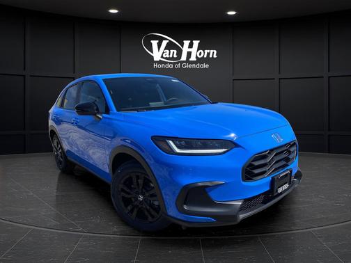 Boost Blue Pearl 2026 Honda HR-V AWD Sport