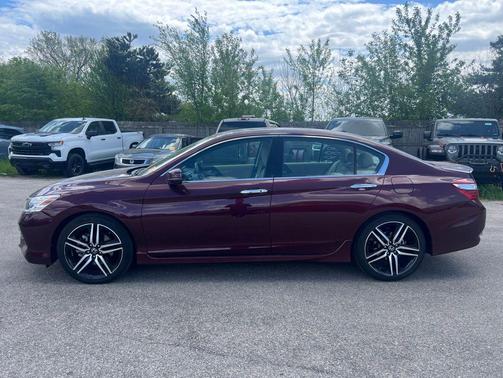 Basque Red Pearl II 2017 Honda Accord Touring V6