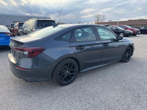 Gray Metallic 2025 Honda Civic Sport