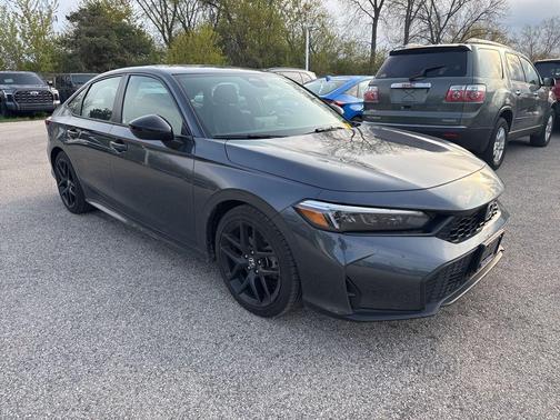 Gray Metallic 2025 Honda Civic Sport